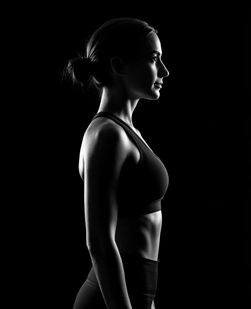 Représentation visuelle de l'alignement postural